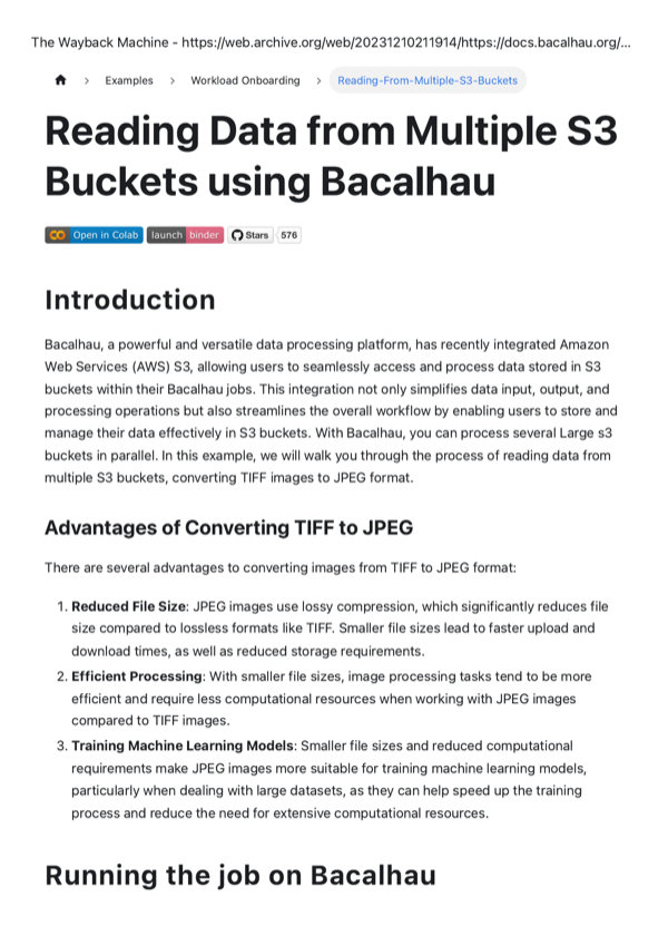 Reading Data from Multiple S3 Buckets