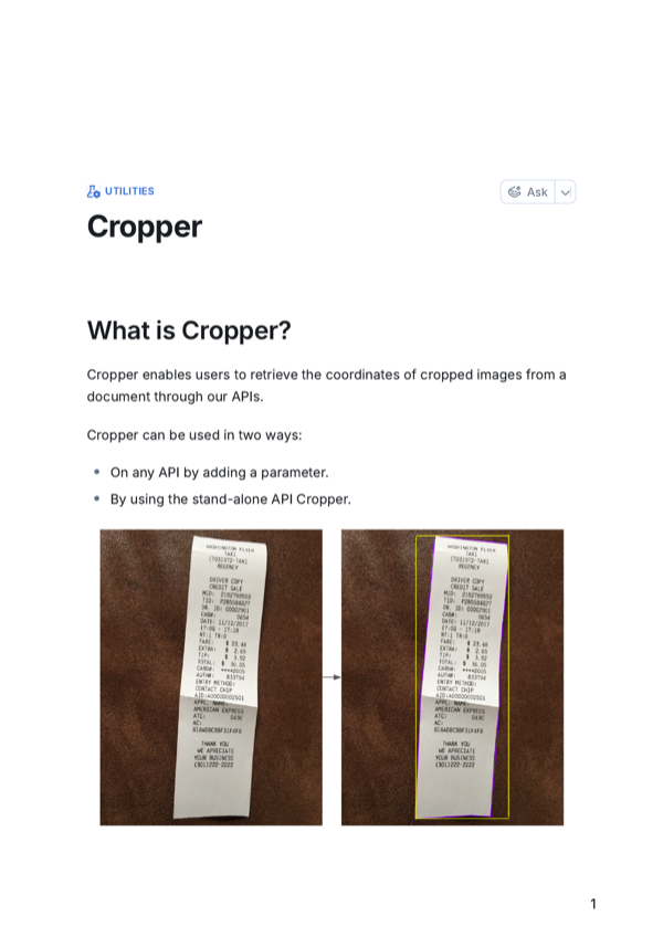 Cropper Guide