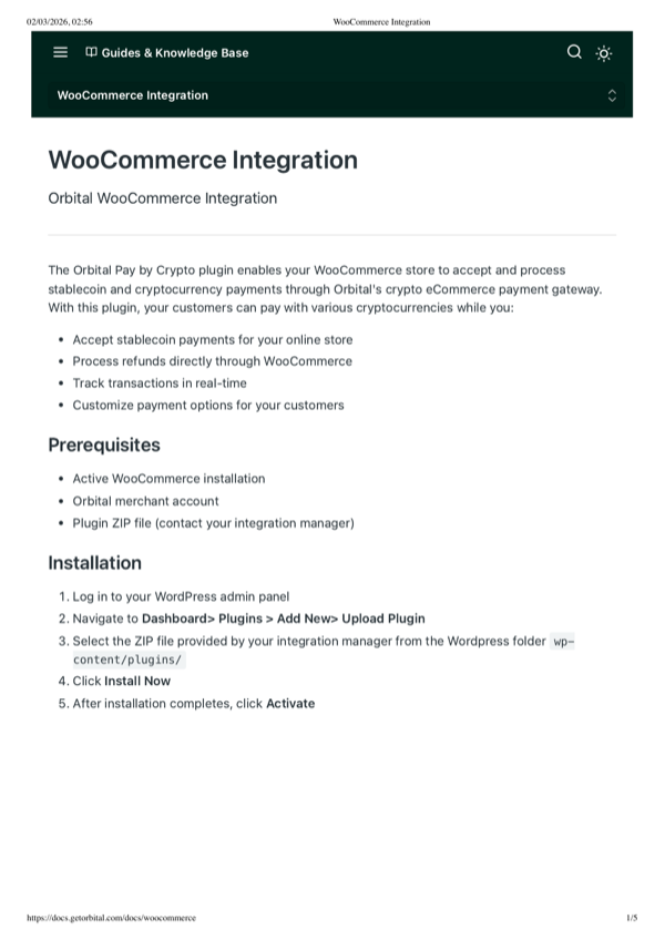 WooCommerce Integration